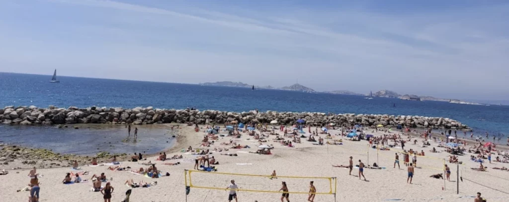 пляжный волейбол на пляже Пророков
