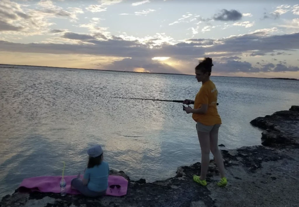 Horseshoe Beach is perfect place for hobby fishing