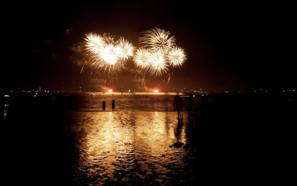 fireworks at Mindil Beach